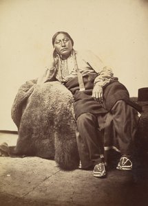Ma-ni-mic, Cheyenne-Häuptling, 1869-74 von William Stinson Soule