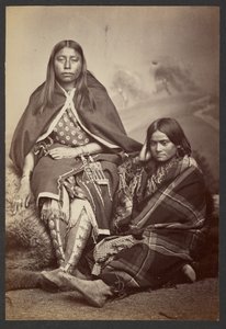 Frauen des Kiowa-Volkes von William Stinson Soule