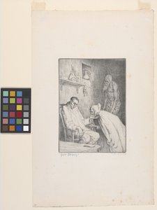 Mann und Hexe von William Strang
