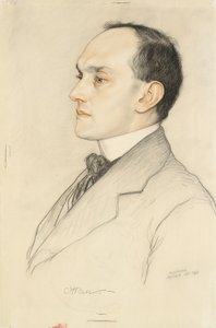 Porträt von Charles Francis Bell, 1913 von William Strang