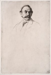Porträt von Thomas Hardy Nr. 1 von William Strang
