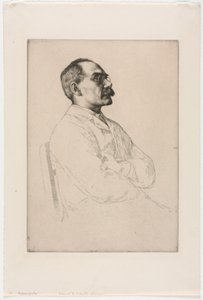 Sir Rudyard Kipling, 1898 von William Strang