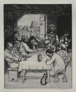 Das letzte Abendmahl, 1889 von William Strang