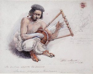 Nubier spielt Tamburin, 8. Juli 1878