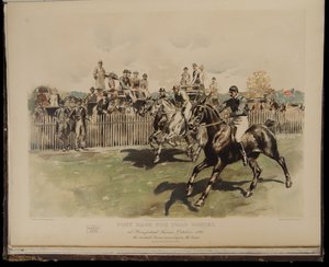 Ponyrennen für Poloponys von William Sullivant Vanderbilt Allen