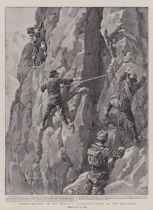 Bergsteigen in Tirol, ein gefährlicher Aufstieg in den Dolomiten von William T. Maud