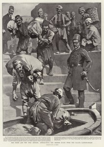 Die Pforte und die Postämter, Versand der britischen Post vom Galata-Anleger von William T. Maud