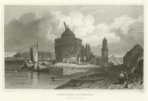 Turm bei Andernach von William Tombleson