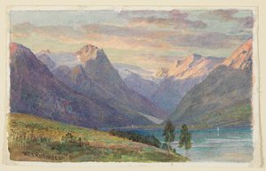 Fjord in Norwegen von William Trost Richards
