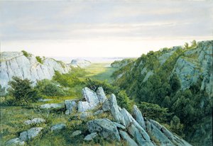 Von Paradies zu Fegefeuer, Newport von William Trost Richards