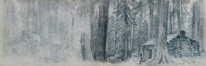 Skizzenbuch mit Landschaftsmotiven aus dem pazifischen Nordwesten von William Trost Richards