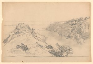 Studie für "Von Paradies zu Fegefeuer, Newport"