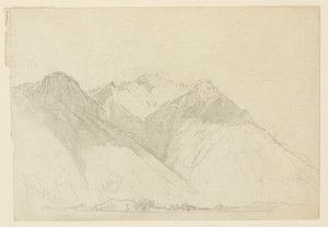 Studie einer Landschaft von William Trost Richards