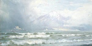 Vesuv im Winter von William Trost Richards