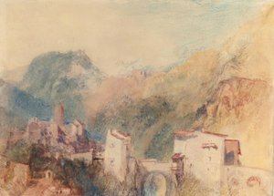 Eine Burg im Val d’Aosta