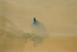 Schloss am Ufer eines Sees von Joseph Mallord William Turner