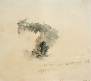 Meer, Bäume, Figuren (?, für Campbells Poetical Works, 1837) von Joseph Mallord William Turner