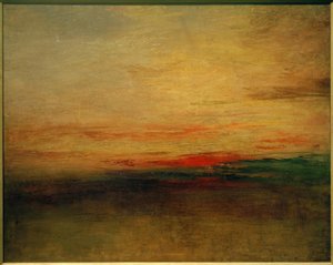 Sonnenuntergang(?) von Joseph Mallord William Turner