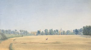 Blick auf den Universitätspark in Richtung New College, Oxford, nach 1825 von Joseph Mallord William Turner