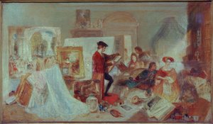 Watteau-Studie nach Fresnoys Regeln