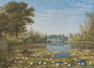 Szene bei Shipton on Cherwell, Oxfordshire von William Turner of Oxford