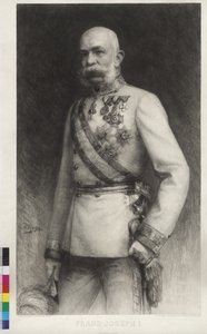 Franz Joseph I. in Galauniform eines Feldmarschalls von William Unger