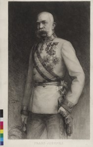 Franz Joseph I. in Galauniform eines Feldmarschalls von William Unger