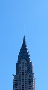 Das Chrysler Building ist ein Art-Deco-Wolkenkratzer in New York City, fertiggestellt 1930