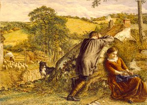 Der Hirte wird abgewiesen, 1861