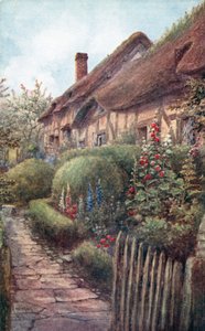 Anne Hathaways Cottage von William W. Quatremain