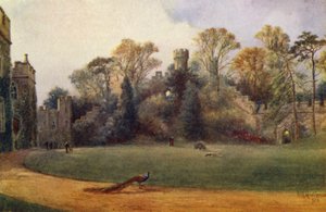 Warwick Castle: Ethelfledas Hügel von William W. Quatremain