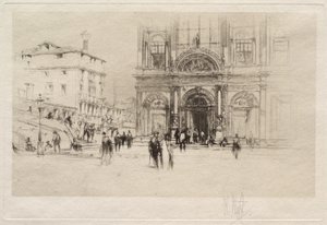 Krankenhaus von St. Markus, Venedig von William Walcot