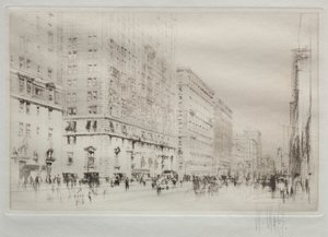 Park Avenue, New York von William Walcot