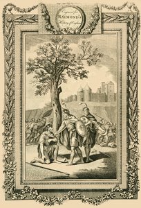 König Athelstan rettet das Leben seines Vaters, Edward der Ältere von William Walker