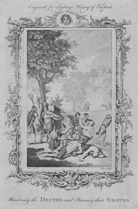 Die Ermordung der Druiden und das Verbrennen ihrer Haine, 1773