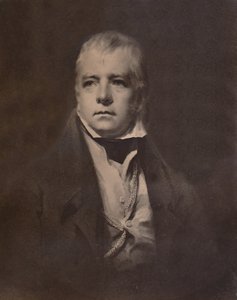 Sir Walter Scott, schottischer Romanautor und Dichter, um 1826