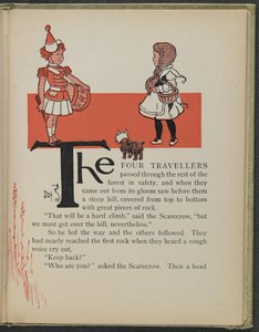 Illustration aus "Der wunderbare Zauberer von Oz" von Lyman Frank Baum