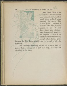 Illustration aus "Der wunderbare Zauberer von Oz" von Lyman Frank Baum