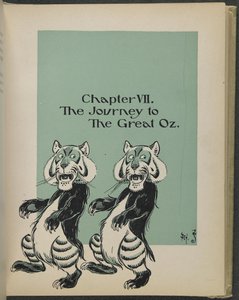 Illustration aus "Der wunderbare Zauberer von Oz" von Lyman Frank Baum