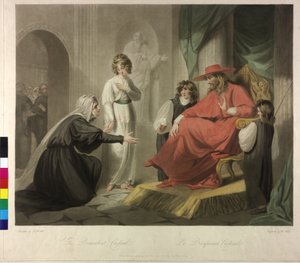 Publikum bei einem Kardinal Der gütige Kardinal von William Ward