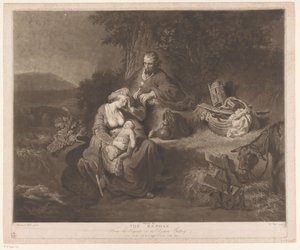 Ruhe auf der Flucht nach Ägypten