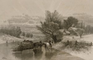 Der kürzeste Weg im Winter von William Wellstood
