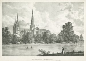 Lichfield Kathedrale - Südansicht