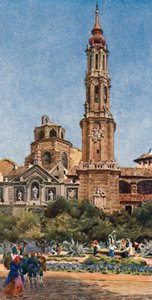 Saragossa, La Seo von William Wiehe Collins
