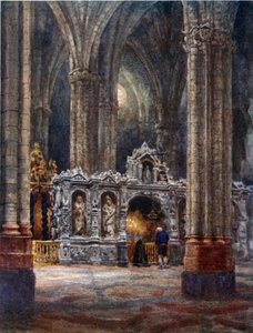 Saragossa, in der alten Kathedrale von William Wiehe Collins