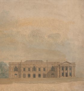Erhebung eines vorgeschlagenen Entwurfs für Cambridge Colleges