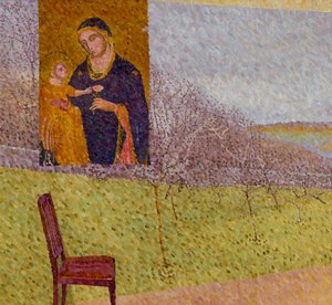 Madonna mit Landschaft, 2021