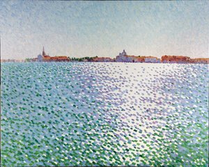 San Giorgio und die Zitelle, Venedig von William Wilkins