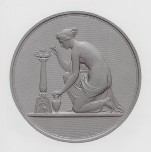 Die Wissenschaft trimmt die Lampe des Lebens von William Wyon