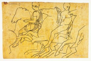 Denkmäler Griechenlands: Nach dem Parthenonfries (Nordseite) von William Young Ottley